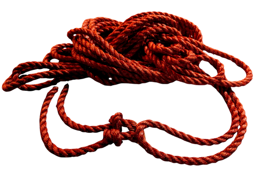 Crimson Red – Ogawa Japanese Rope (6mm x 8m)