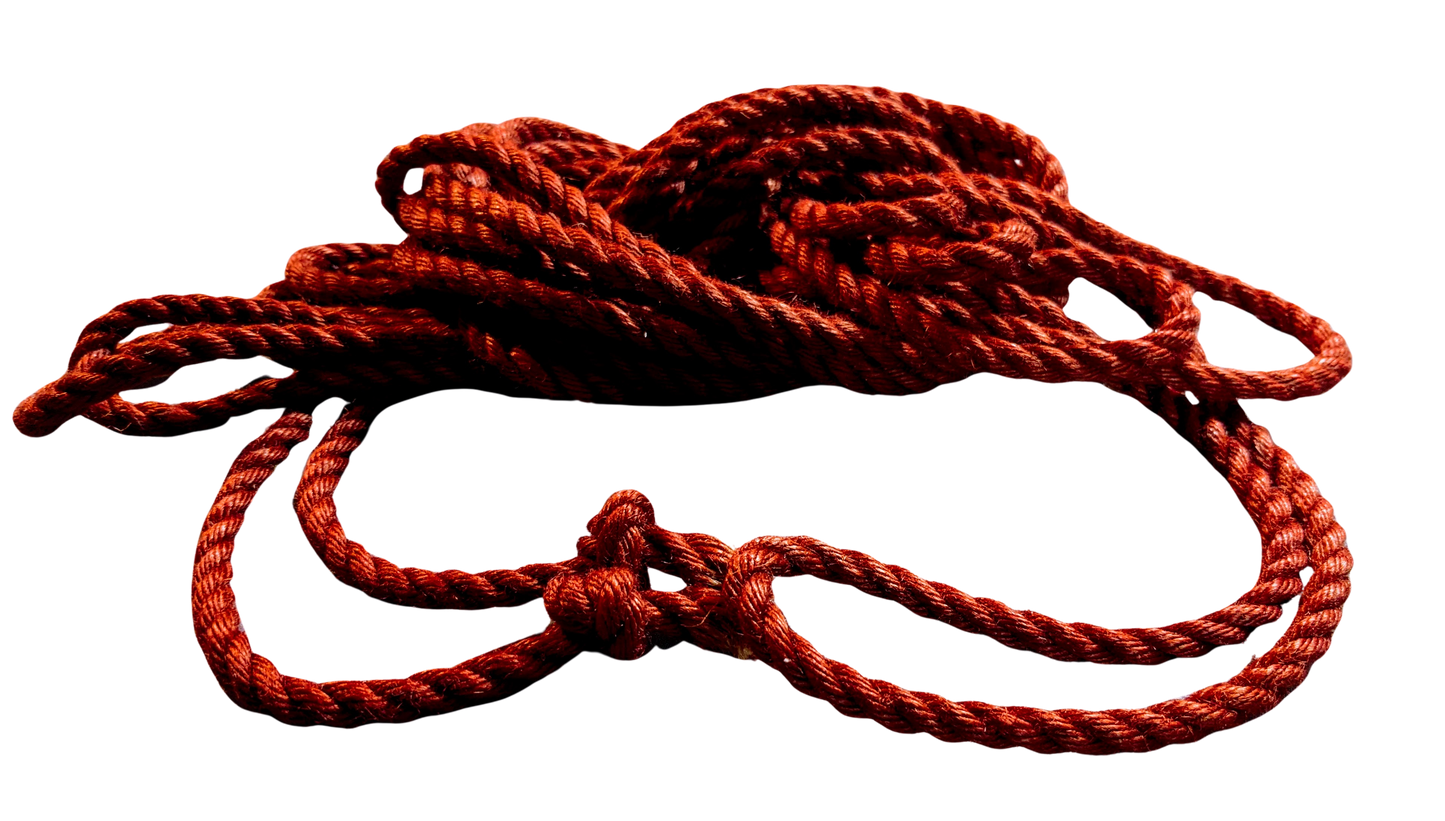 Crimson Red – Ogawa Japanese Rope (6mm x 8m)