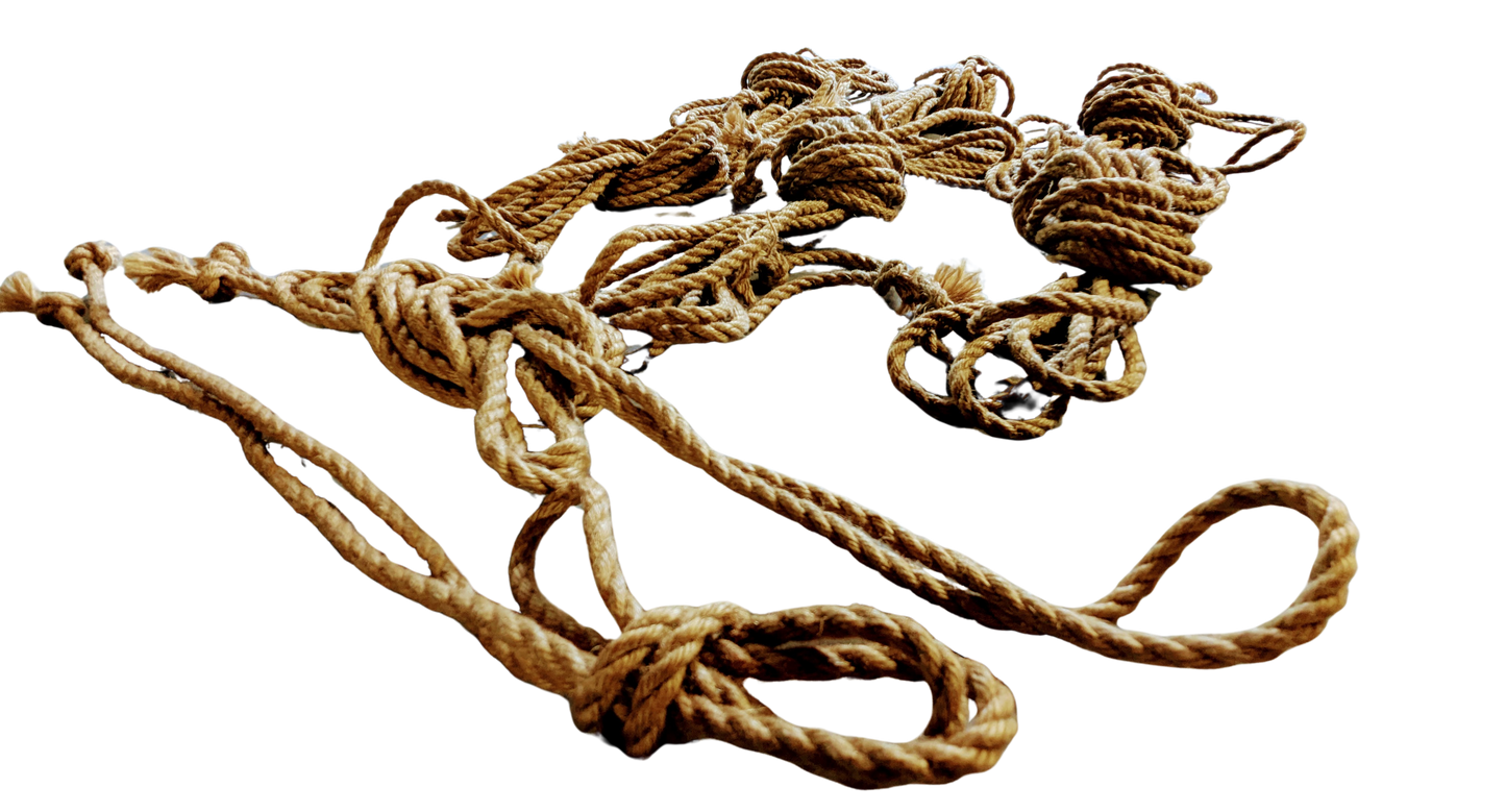 Lion Tamer Kit – Natural Golden Jute (Full Ground Rope Kit)