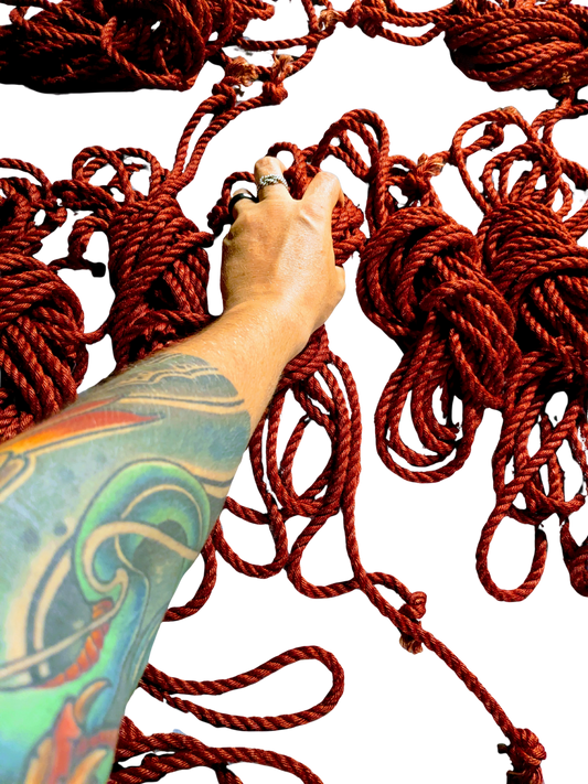 Trapeze Kit – Crimson Red (Advanced Rope kit)