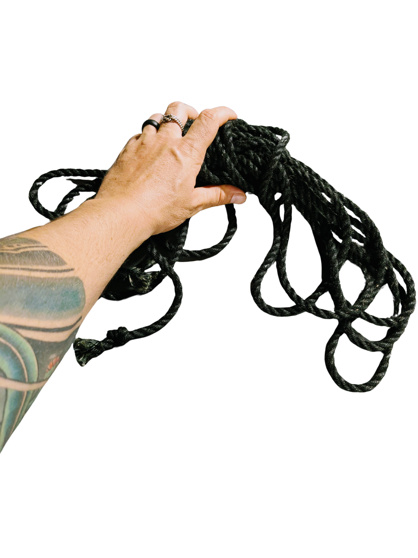 Obsidian Black – Ogawa Japanese Rope (6mm x 8m)