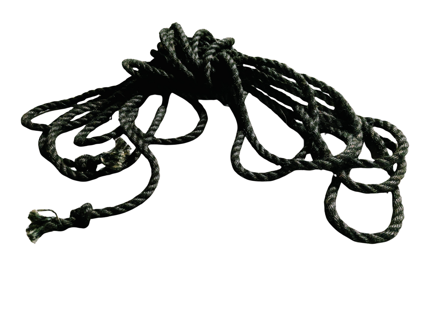 Obsidian Black – Ogawa Japanese Rope (6mm x 8m)