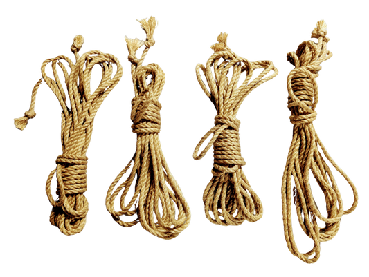 Contortionist Kit – Natural Golden Jute (Starter Rope Kit)