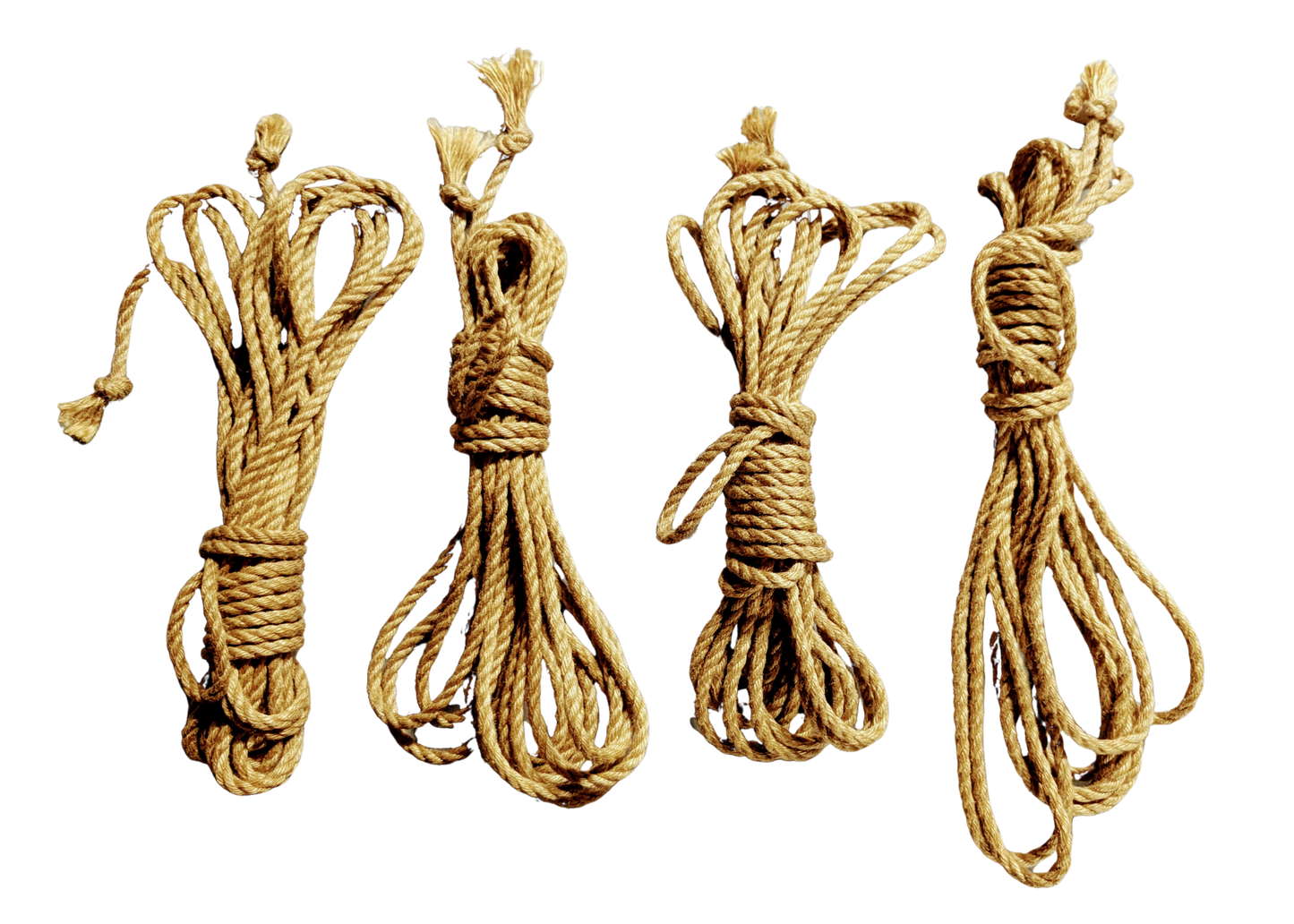 Contortionist Kit – Natural Golden Jute (Starter Rope Kit)