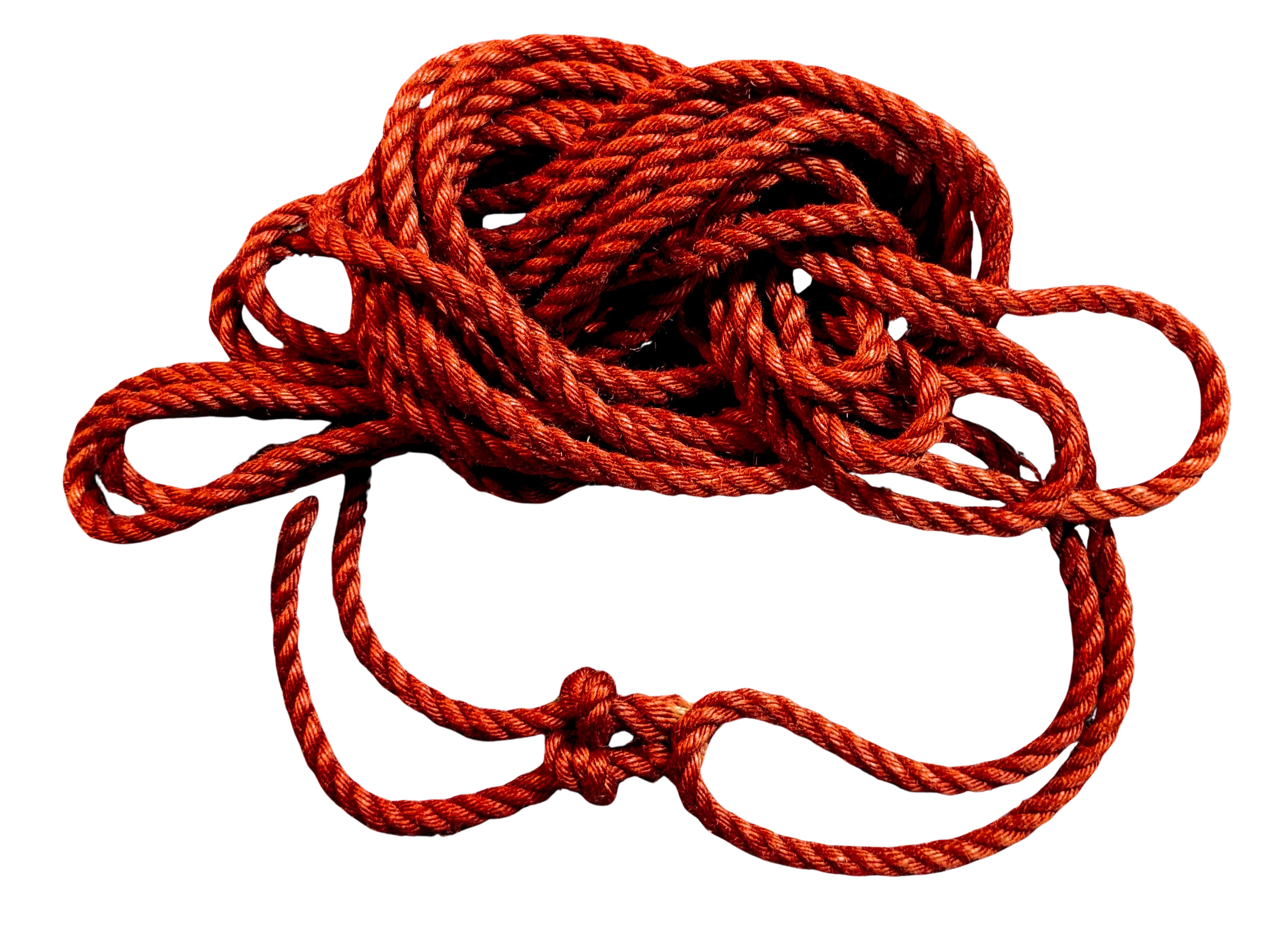 Japnee Rope Crimson Red – Ogawa Japanese Rope (6mm x 8m) – Shibari Circus LLC