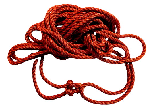 Crimson Red – Ogawa Japanese Rope (6mm x 8m)