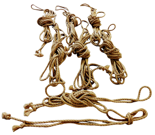 Lion Tamer Kit – Natural Golden Jute (Full Ground Rope Kit)