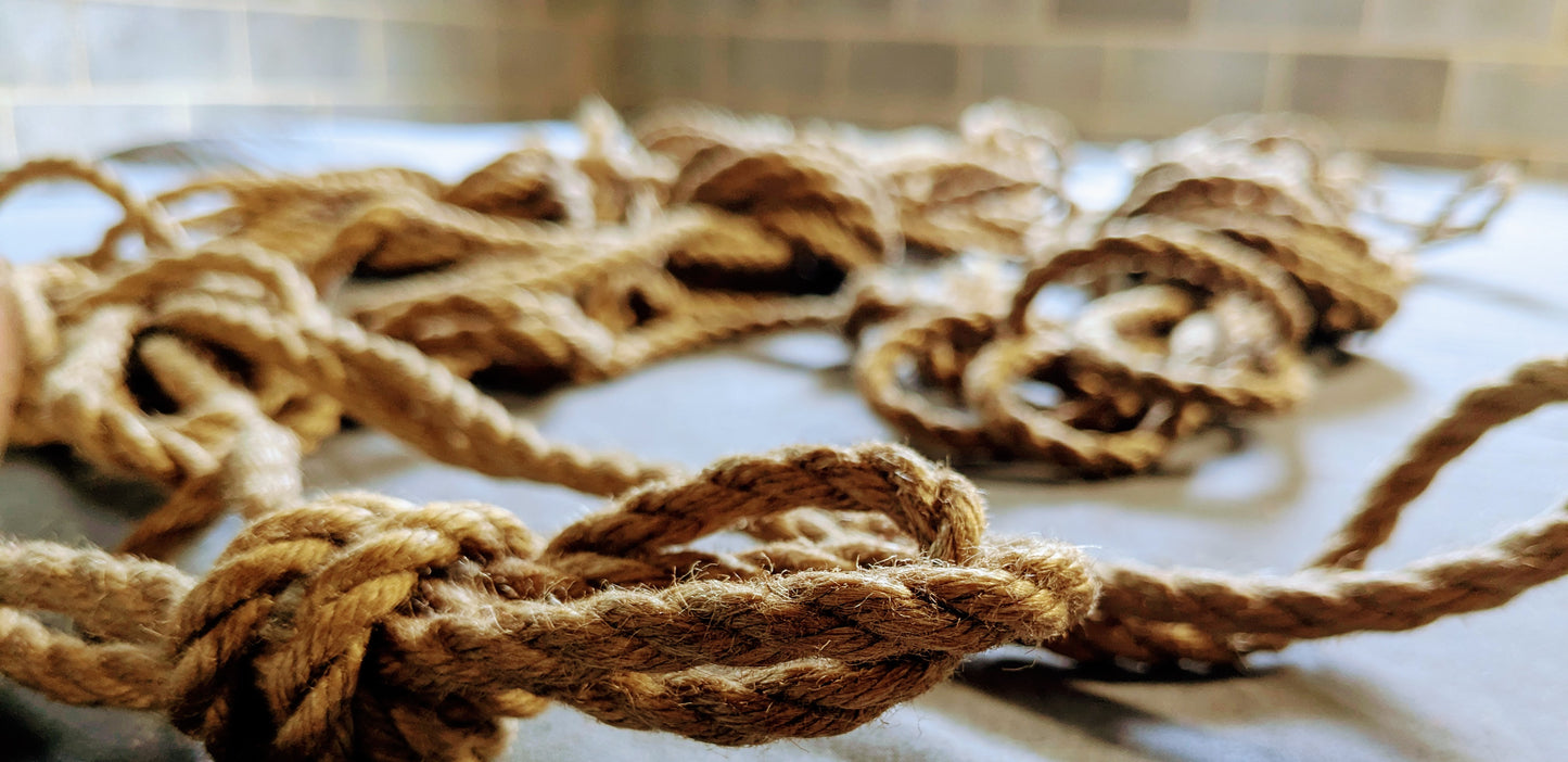 Lion Tamer Kit – Natural Golden Jute (Full Ground Rope Kit)
