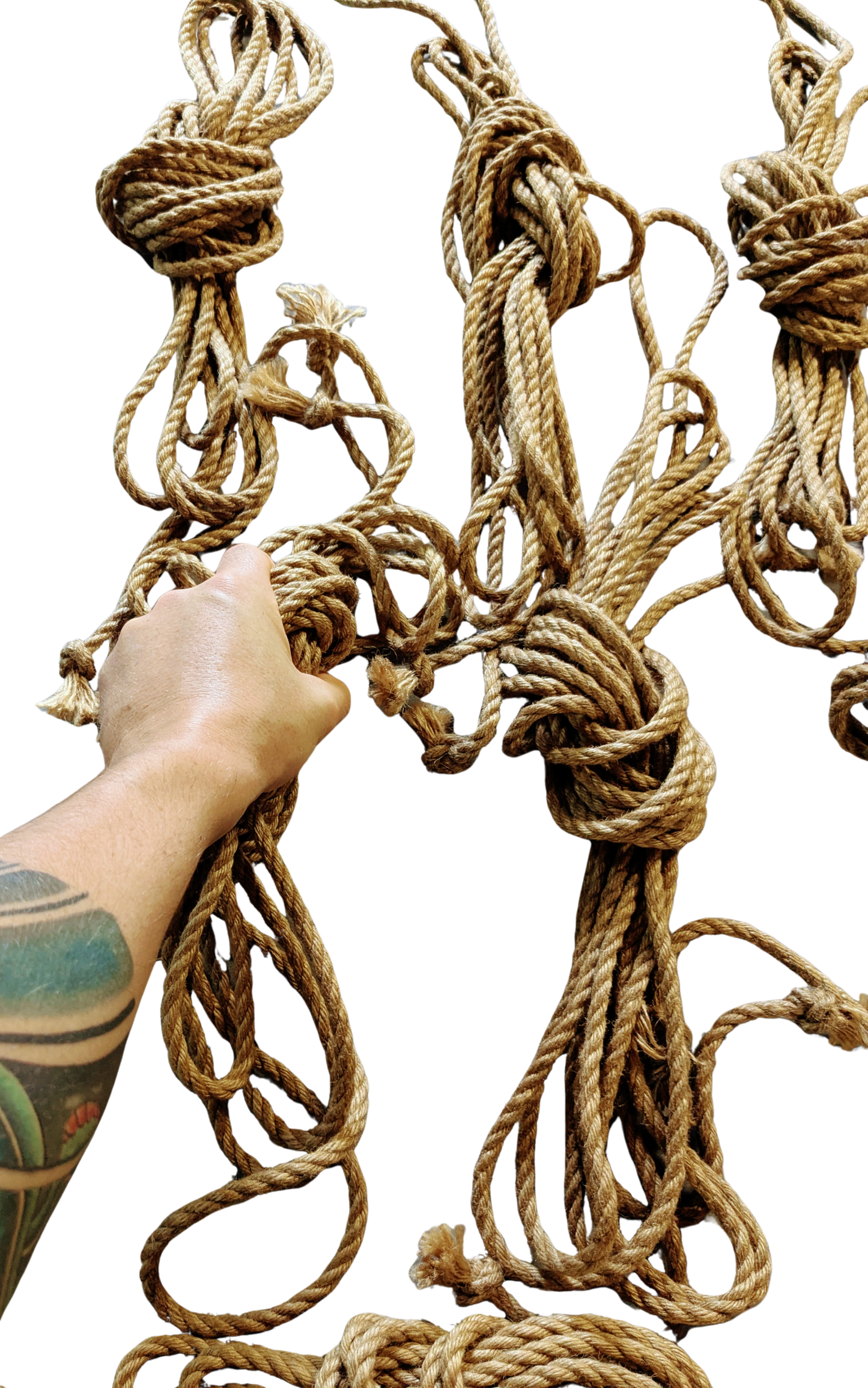 Lion Tamer Kit – Natural Golden Jute (Full Ground Rope Kit)