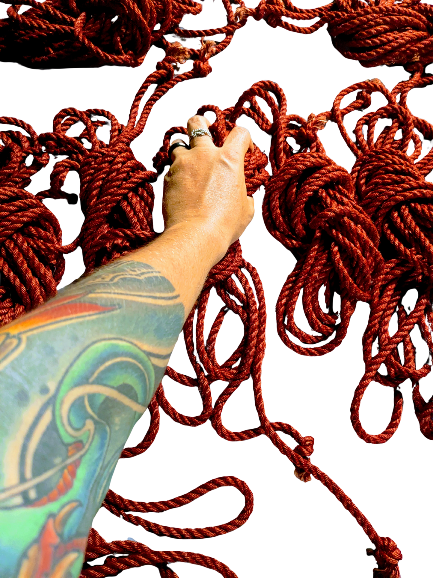 Trapeze Kit – Crimson Red (Advanced Rope kit)