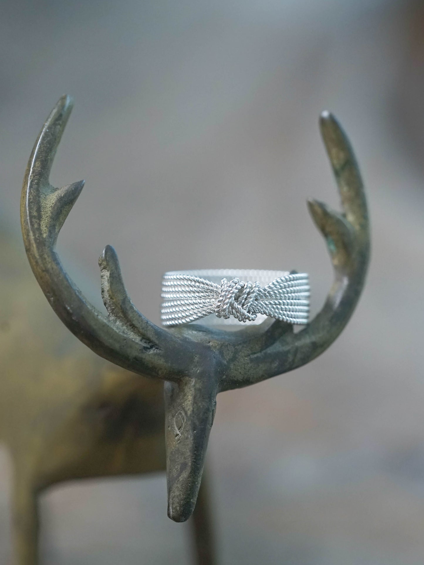 TK-Inspired 8-Band Shibari Ring in Recycled Sterling Silver (925) - Unisex